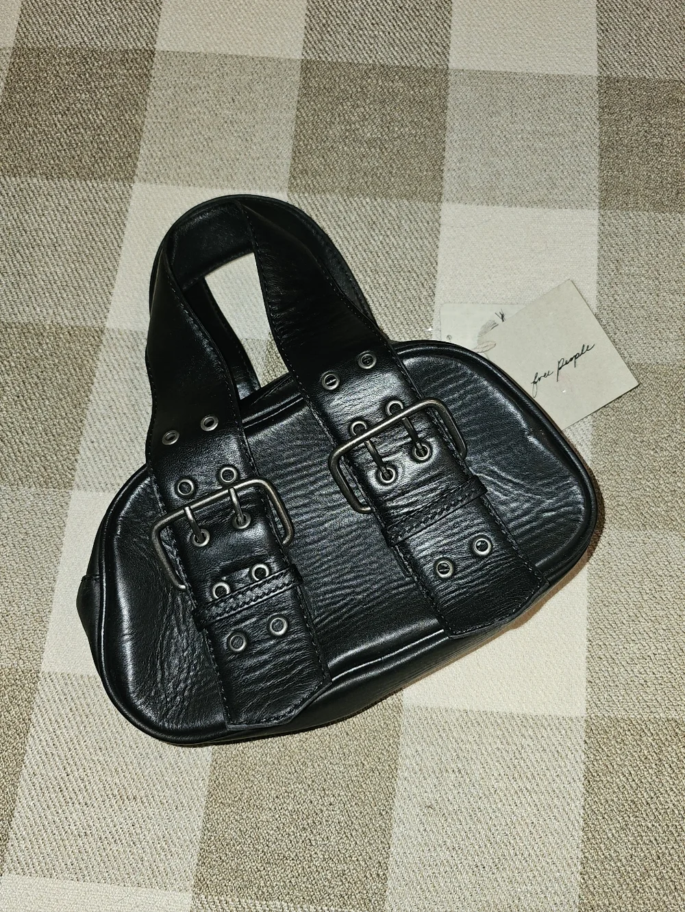 Nwt Free People Say Yes Bag in Black